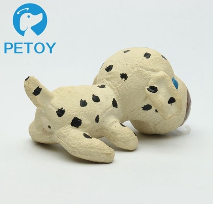 เป็นมิตรกับสิ่งแวดล้อม Squeaker น้ำยางของเล่นสัตว์เลี้ยง PP ฝ้ายยัดสุนัขด้วยหาง