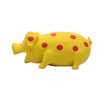 ยางลาเท็กซ์สุนัข Squeaky ของเล่นสีที่กำหนดเองทนทานของเล่นสัตว์เลี้ยง Squeaky