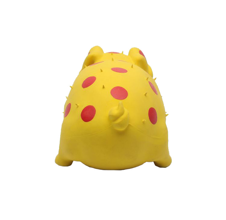 ยางลาเท็กซ์สุนัข Squeaky ของเล่นสีที่กำหนดเองทนทานของเล่นสัตว์เลี้ยง Squeaky